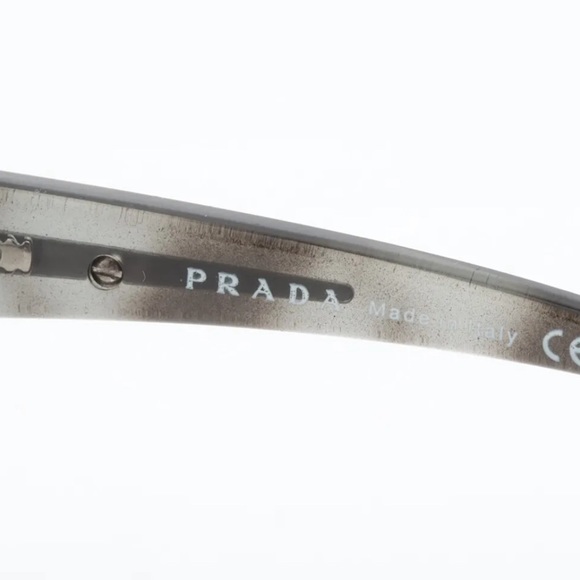 Prada Y2K Sunglasses Gray Frame SPR14G - Picture 4 of 5
